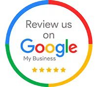 A google review badge for my business